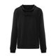 thumbnail image 2 of Moda mujer sudadera con capucha amigos carta impresión bolsillo delantero manga larga otoño invierno Abanopi Negro/M, 2 of 7