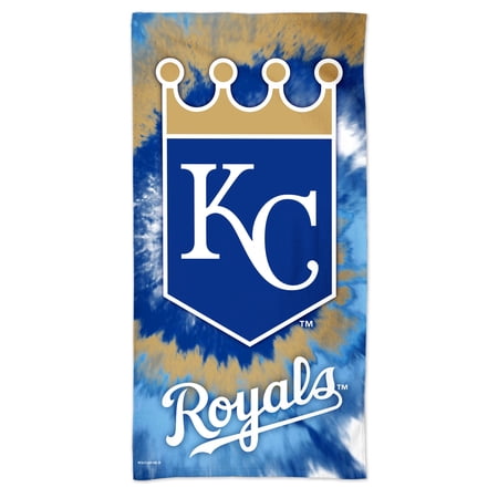 WinCraft Kansas City Royals 60 x 30 Tie-Dye Spectra Beach Towel