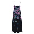 thumbnail image 5 of Summer Dresses for Women Beach Floral Tshirt Sundress Casual Boho Tank Dress, 5 of 5