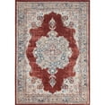 thumbnail image 2 of Luxe Weavers Non-Shed Bohemian Moroccan Area Rug 5x7 Rose Machine-Made Carpet, 2 of 5