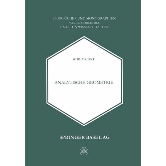 Analytische Geometrie, (Paperback)