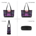thumbnail image 6 of FORMRS Laptop Tote Bag for Women with 15.6" Computer Compartments Handbag, Black Neon Road, 6 of 7