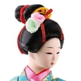thumbnail image 4 of Muñeco Kimono Japonés de Geisha con Adornos Arte Coleccionables Artesanales CUTICAT, 4 of 7