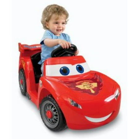 Fisher-Price Power Wheels Lightning McQueen 6-Volt Battery-Powered Ride-On (Ages 12 mos - 3 years)