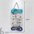 thumbnail image 2 of Beach Flip Flop Decoration, Wooden Flip Flop Decoration, Flip Flop Wall Decoration, Marine Home Decoration, Nautical Beach Design, 2 of 5