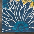 thumbnail image 5 of Nourison Passion Floral Blue 8' x 10' Area Rug, (8x10), 5 of 9