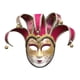 thumbnail image 1 of Máscara de Mardi Gras Yinane disfraz facial completa Rojo, 1 of 8