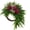 B, variant on Rustic Bohemian Wreath for Front Door, Hand-Woven Grapevine Wreath with Hydrangea & Fern, Farmhouse Boho Door Wreath for Spring Summer Home Porch Wall Decor