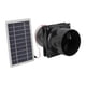 thumbnail image 4 of Ventilador con Panel Solar, equipo de ventilación, ventilador portátil ligero, extractor para pesca al aire libre, invernadero, 4 of 9