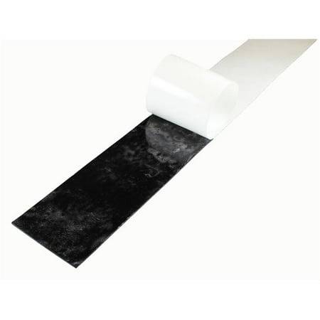 

365-3-8HGYTAPE 36 x 4 in. Tape Neoprene Black Rubber Strip - 70A Adhesive Backing - 0.375 in. Thickness