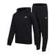thumbnail image 1 of Conjunto de sudadera New Balance para niños de 2 piezas, tallas 14-16, negro, 1 of 7