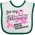 thumbnail image 3 of Inktastic For My Mommy - Breast Cancer Awareness Boys or Girls Baby Bib, 3 of 4
