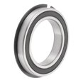 thumbnail image 1 of Unique Bargains 6909NR2RS Roulements à Billes Rainures Profondes 45x68x12mm P0 Double Joint en Caoutchouc Roulements Lubrifiés 1 Pce Roue de Scooter Planche à Roulettes Universelle Ton Argent Noir, 1 of 6