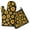 Black Sunflower-1, variant on Black Sunflower Kitchen Oven Mitt and Pot Holder Sets 2 Pcs for Baking, Cooking and Grilling, Heat Resistant Up To 392 °F