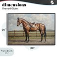 thumbnail image 4 of Stupell Industries Transitional Sunshine Pony on Farm Path Black Framed Giclee Art, 30 x 20, by Petals Prints Design, 4 of 8
