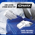 thumbnail image 5 of Snow Joe IONMAX Cordless Snow Blower with Electric Engine Type, 24V, Blue, 24V-X2-SB22, 5 of 12