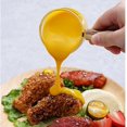 thumbnail image 4 of 50ml Mini Glass Measuring Cup Single Spout Coffee Measuring Cup Coffee Shot Glass with Wooden Handle for Milk Cream, 4 of 8
