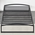 thumbnail image 6 of Low Profile Twin Bed Frame, 6 Inch Heavy Duty Metal Twin Size Platform Bedframe, Mattress Foundation with Steel Slat Support, No Box Spring Needed, Easy Assembly, Noise Free, Black, 6 of 7