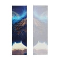 thumbnail image 2 of Lsque Moonlit Blue Wolf Printed Cooling Towel (40"x 12"), Ice Towel, Microfiber, Soft Breathable Chilly Towel for Yoga, Sport, Gym, Workout, Fitness, Running, 2 of 9