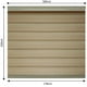 thumbnail image 4 of Persiana 1.80x2.50m Deco Beige Enrrollable, 4 of 4