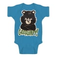 thumbnail image 1 of Justaucorps Grrrumpy Bear pour Tout-Petits - Turquoise - 6 Mois, 1 of 1