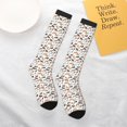 thumbnail image 4 of Daiia Sports Socks Horse Printed Novelty Crew Socks for Men Women Knee High Socks Cotton Socks Soft & Breathable Support Unisex Socks, 4 of 9