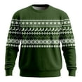 thumbnail image 4 of KHONTS Christmas Sweatshirts for Men Classic Funny Christmas Pullovers Tops Baggy Holiday Novelty Xmas Clothes Dark Green L, 4 of 4