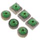 thumbnail image 4 of Miniature House Accessories Parterre Statue Flower Bed Decoration Indoor Decor Resin 6Pcs, 4 of 5
