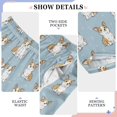 thumbnail image 4 of Kids' Pajama Pants Soft Relaxed Fit Sleep Pants Lounge Pants with Pockets Cute Little Dog Pattern X-Large, 4 of 9
