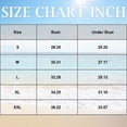 thumbnail image 6 of HCNTES Women Underwire Bikini Top Only Push Up Swim Top Bra Swimsuit Tops Padded Bathing Suit Top(Watermelon Red,S), 6 of 9