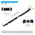 thumbnail image 2 of REGALWOVEN Water Bottle Lanyard Adjustable Holder Strap for Hiking Walking Outdoors Black, White, 2 of 6