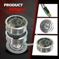 thumbnail image 5 of FIWARY 1set AC Compressor Clutch Kit 1102608 A/C Compressor Clutch Assembly Kit Replacement for 2006-2011 Honda Civic 1.8L Pulley Bearing Coil, 5 of 9