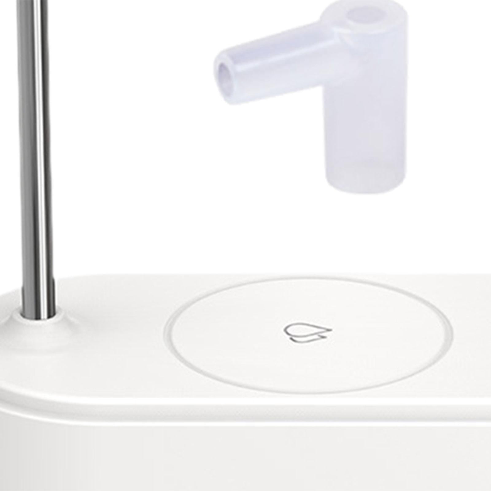 CoudarTitie Desktop Water Dispenser Bottle Pump Rechargeable Easy to Use Water Jug Dispenser White