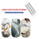thumbnail image 1 of 10 Uds. Filtros de pistola pulverizadora sin aire 60 accesorios de máquina pulverizadora de pintura de malla Ndcxsfigh  Para estrenar, 1 of 6