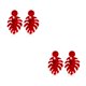 thumbnail image 1 of Guardurnaity Gancho para la oreja Decoraciones para damas Pendiente colgante Colgante Accesorios populares Patrón largo Pendientes colgantes Rojo 2Conjunto, 1 of 6