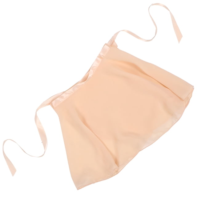 Houderco Falda Corta Beige Para Ballet De Mujer Con Delicado Y Material Cómodo Para Danza