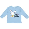 thumbnail image 3 of Inktastic My 1st Easter with Cute Bunny and Carrot Boys or Girls Long Sleeve Toddler T-Shirt, 3 of 5