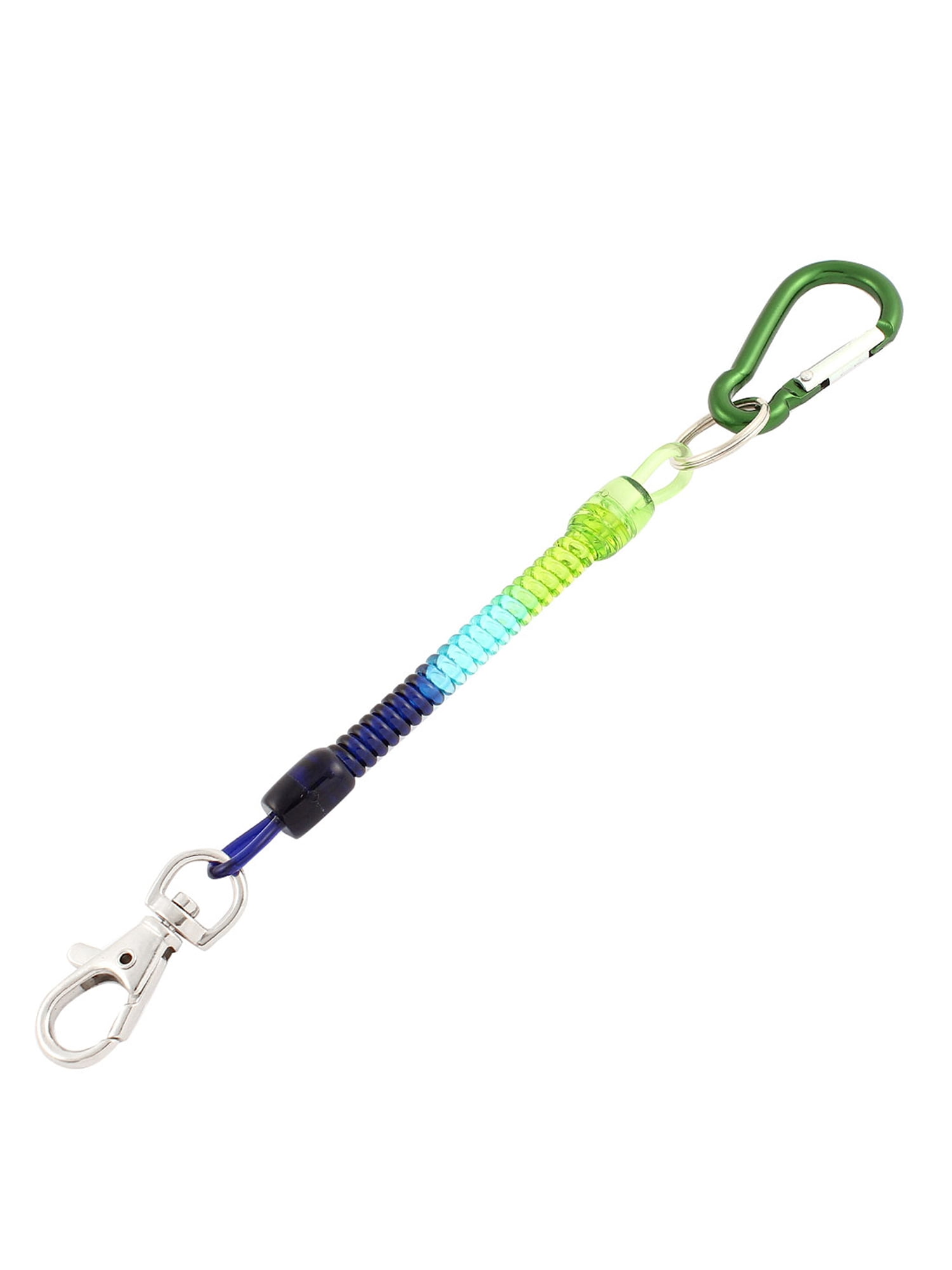 Plastic Stretchy Coil Lanyard Water Bottle Cord Spring Key Chain