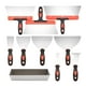 thumbnail image 4 of Kit de herramientas de paneles de yeso de 10 piezas, termine la llana, el alcance de la lodos del mango ergonómico, el spackle, el mango ergonómico al, 4 of 8