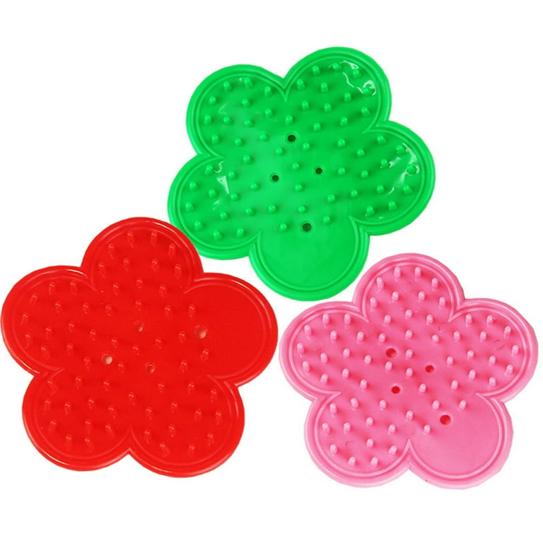 Rose Stem Thorn Stripper Tool Set - 2 Piece Blue Rubber & Red Steel Tool For Removing Thorns & Leaves