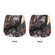 thumbnail image 3 of Balery Moonlit Crow Blossoms Pantalones cortos deportivos para mujer con forro y dos bolsillos, elásticos, para entrenamiento, gimnasio, yoga-Medium, 3 of 7