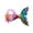 Holographic, variant on Girls' Sparkly Glitter Sequin Mermaid Tail with Starry Shell Hair Clip - Summer Crystal®