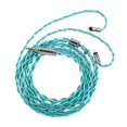 thumbnail image 1 of Cable IEM Linsoul Tripowin Aurora de 4 núcleos OCC plateado, 1 of 9