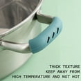 thumbnail image 6 of Insulated Pot Handle Covers, Heat-Resistant Silicone Pot Handle Sleeves In Green (2 Pack), For Cast Iron Skillets, Dutch Ovens, Kitchen Cookware, Stovetop Cooking, Baking, 6 of 8