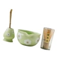 thumbnail image 2 of Set 4x matcha, set de regalos de matcha de kit de matcha japonés, herramientas japonesas de fabricación de té para amantes del té de cerámica soporte Estilo a, 2 of 8