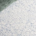 thumbnail image 3 of Safavieh  Hand-Tufted Ebony Melia Modern & Contemporary Wool Rug 4' x 6' - Blue/Ivory, 3 of 5