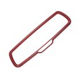 thumbnail image 1 of Cubierta de Espejo Retrovisor Interior ABS Unique Bargains Patrón de Fibra de Carbono Rojo 27x8,5 cm, 1 of 1