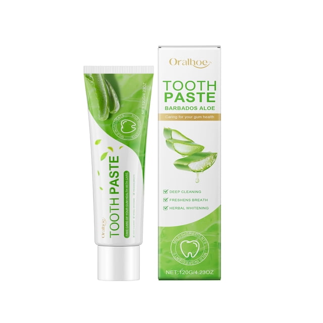 Pasta de dientes de aloe vera oralhoe