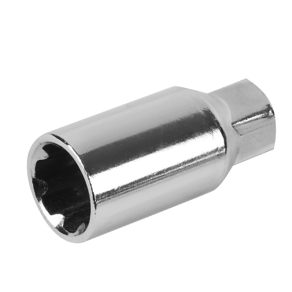 LED Keychain Flashlight NRG Innovations LN-LS510BK-21 M12 x 1.25 20Pcs 50mm Bullet Shaped End Lug Nut Adapter Key