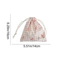 thumbnail image 2 of Bolsas de Regalo de Vacaciones Pequeñas, Bolsa de Almacenamiento a Prueba de Polvo de 14x16cm para Dulces de Pascua, Pequeñas Bolsas de Regalo de Pascua con Cordón, Bolsa de Poliéster Azul para Fiesta, 2 of 6